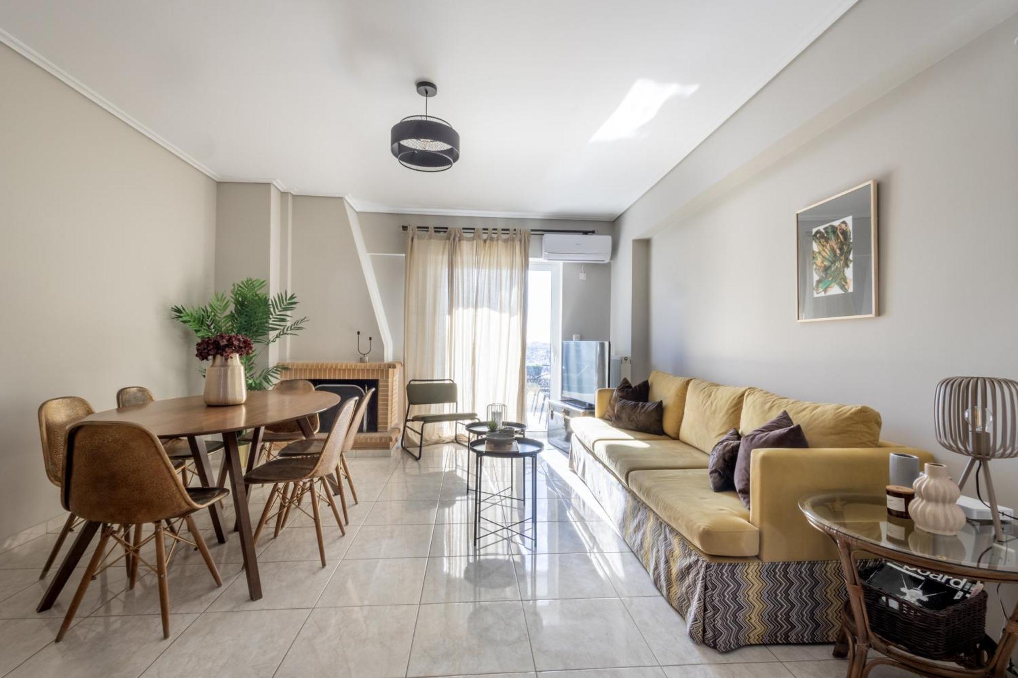 Renovated 3 Bedroom Apt With Acropolis View Atena Exterior foto